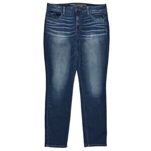 {AE American Eagle} "Hi-Rise Jegging" High Rise Slim Skinny Stretch Denim Jeans